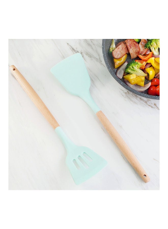 Heat-resistant Easy Flex Design Spatula Turner Blue
