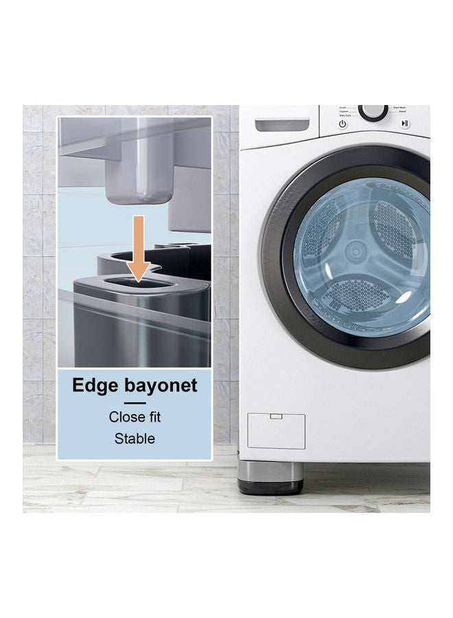 4-Piece Washer Pad Set Grey  - Image 4