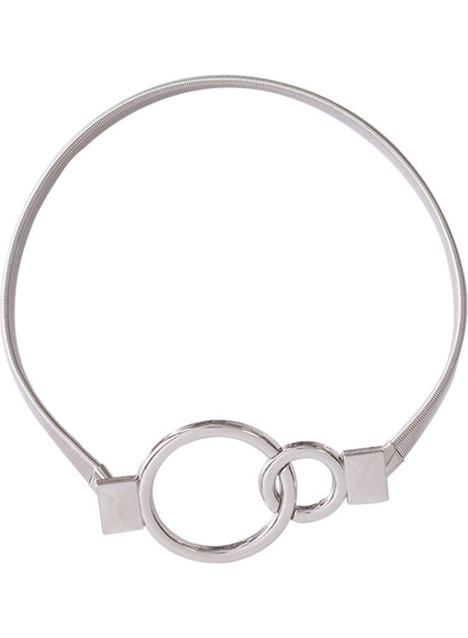 Double Rings Metal Curtain Clip Silver  - Image 1