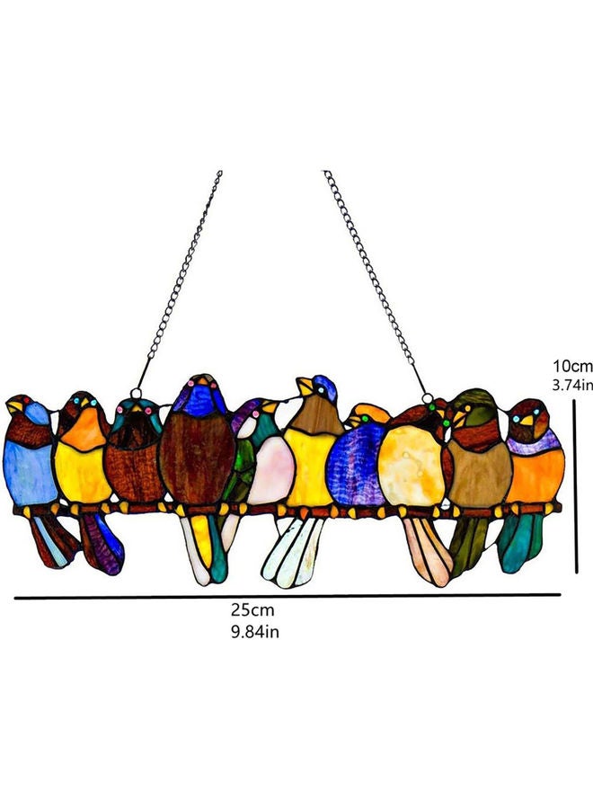 Birds Hanging Pendant For Home Decor Multicolour