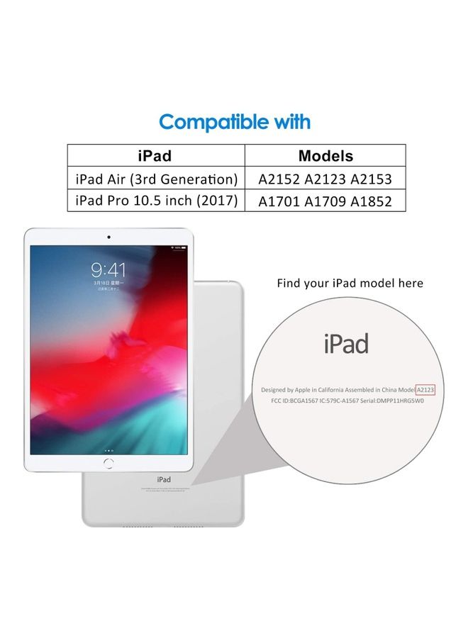 أي سي إس غطاء حماية واق لجهاز أبل آي باد آير 3 أسود - Image 2