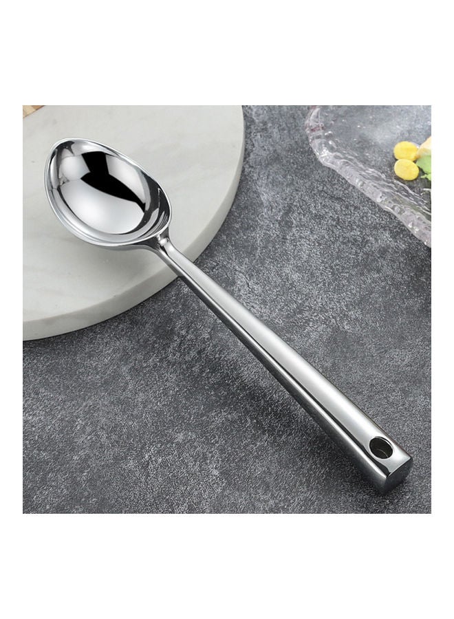 Non-stick Easy Use Ice Cream Spoon Silver 