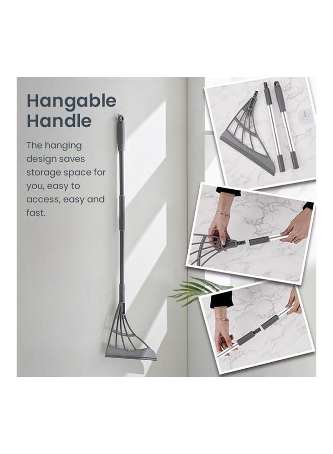 Non-Stick Silicone Floor Wipe Scraper Green/Silver 96x31cm