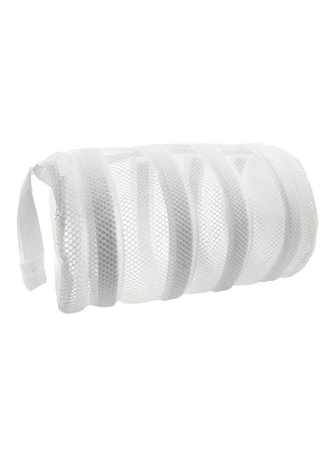 Wash Bag Wear-resistant with Zipper White - Image 1