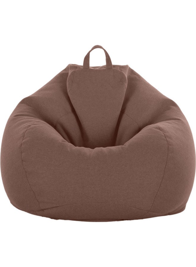Protector Flax Removable Bean Bag Cover Brown 