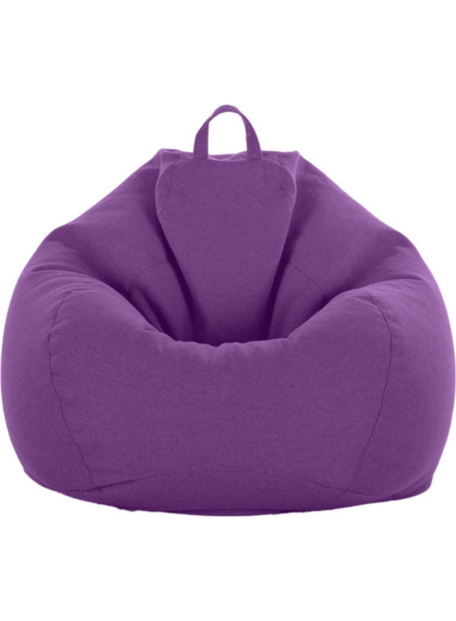 Protector Flax Removable Bean Bag Cover Purple 