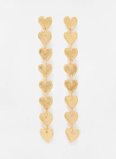 Linear Hearts Earrings