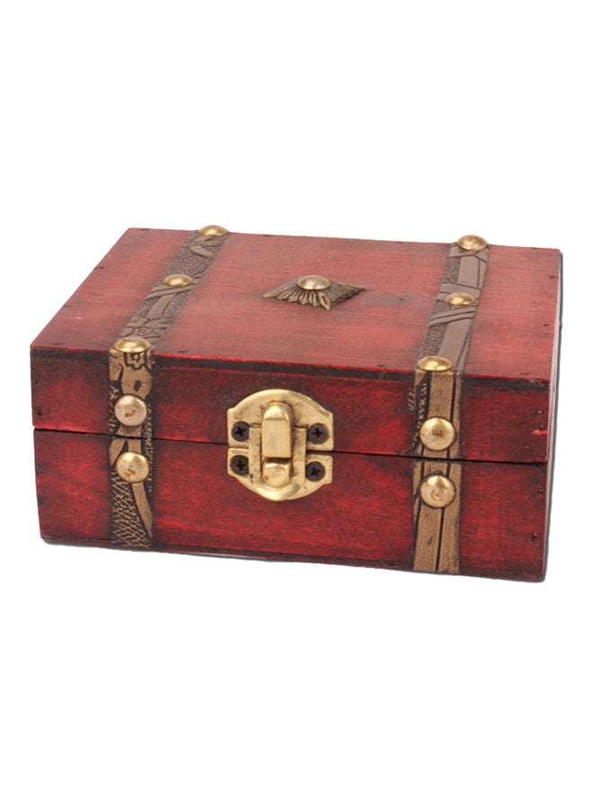 Wood Storage Box Brown - Image 1