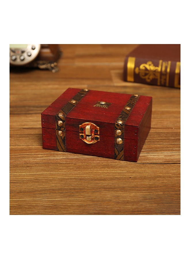 Wood Storage Box Brown - Image 3