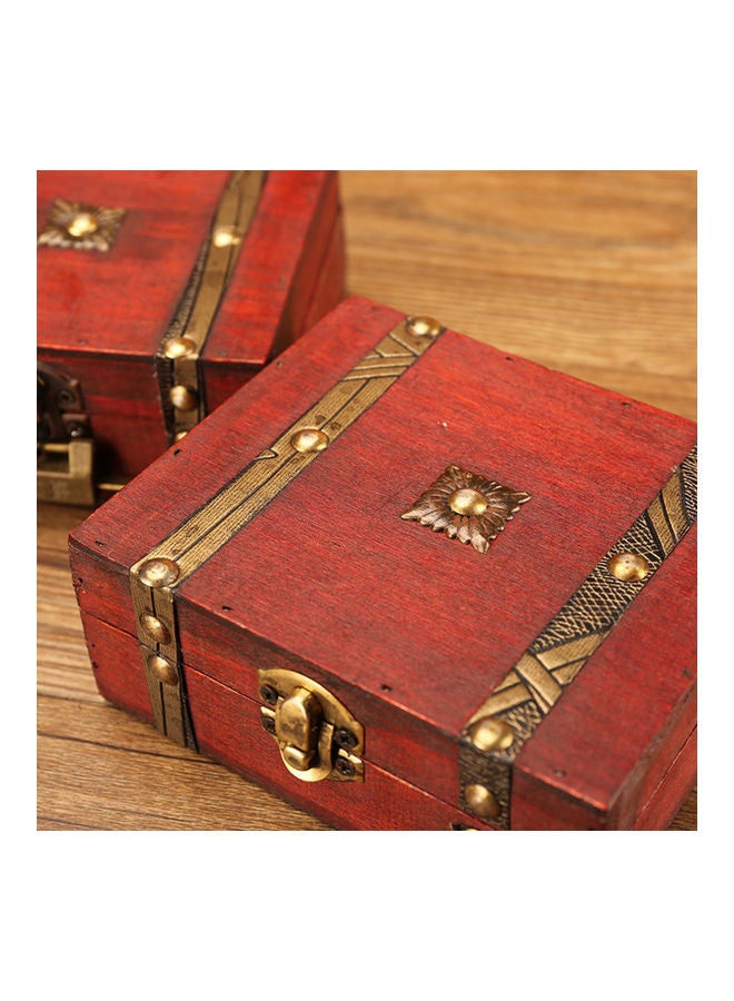 Wood Storage Box Brown - Image 5
