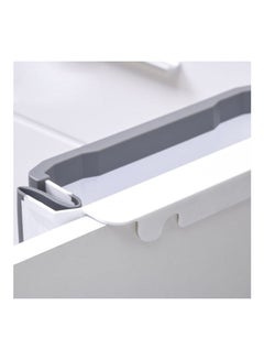 Generic Creative Folding Trash Can White 7x25x9cm  - Image 4