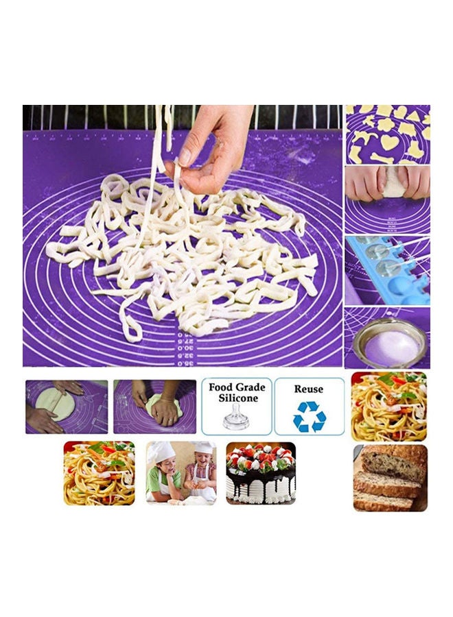 Rolling Dough Mat Purple  - Image 4