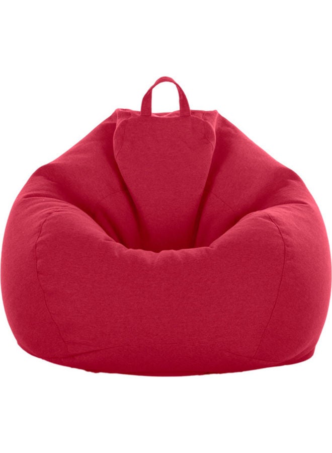 Removable Bean Bag Cover Wine Red 