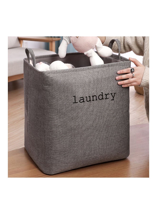 حقيبة غسيل ذات سعة كبيرة رمادي - Image 2