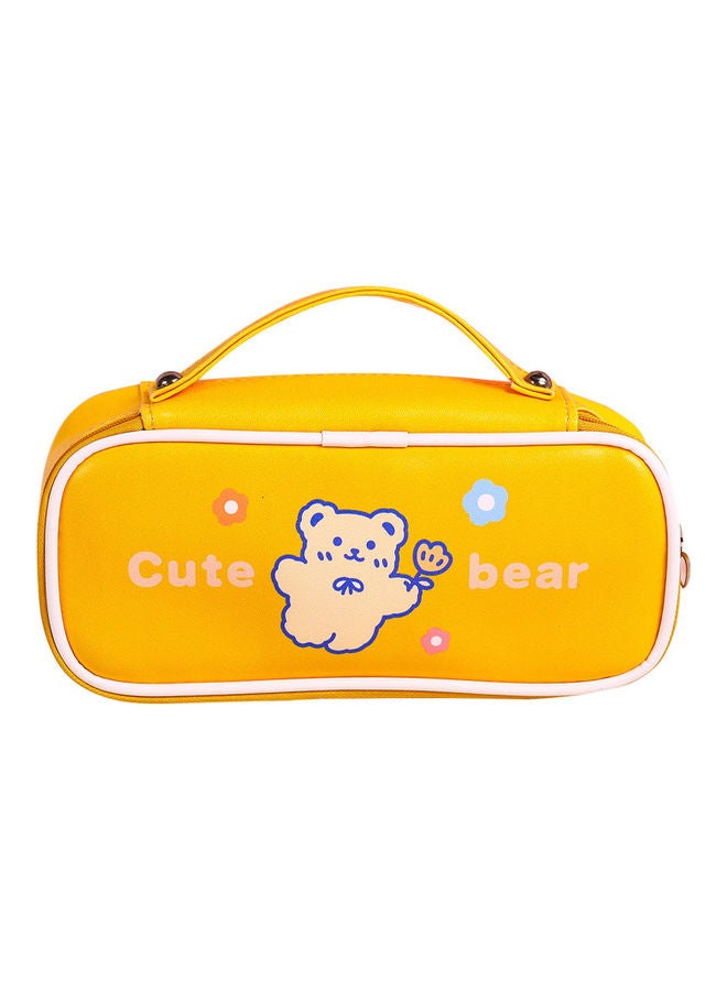 Generic Printed Storage Bag Yellow  - Image 1