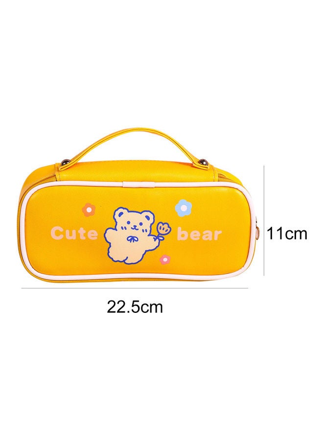 Generic Printed Storage Bag Yellow  - Image 3