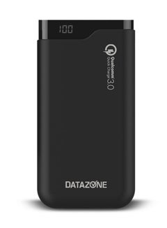 Datazone 15000.0 mAh Led Percentage Display Power Bank Black  - Image 3