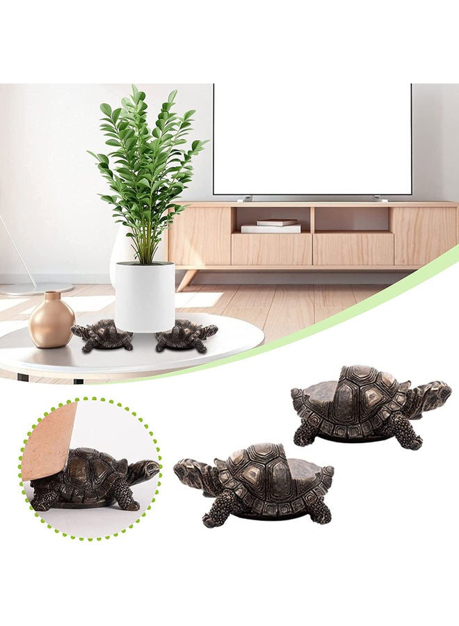 3-Piece Figurine Set Brown - Image 2