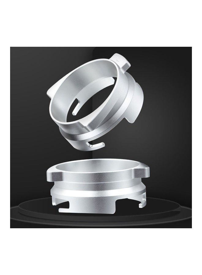 54mm Aluminum Dosing Ring For Coffee Portafilter Handle Silver  - Image 1