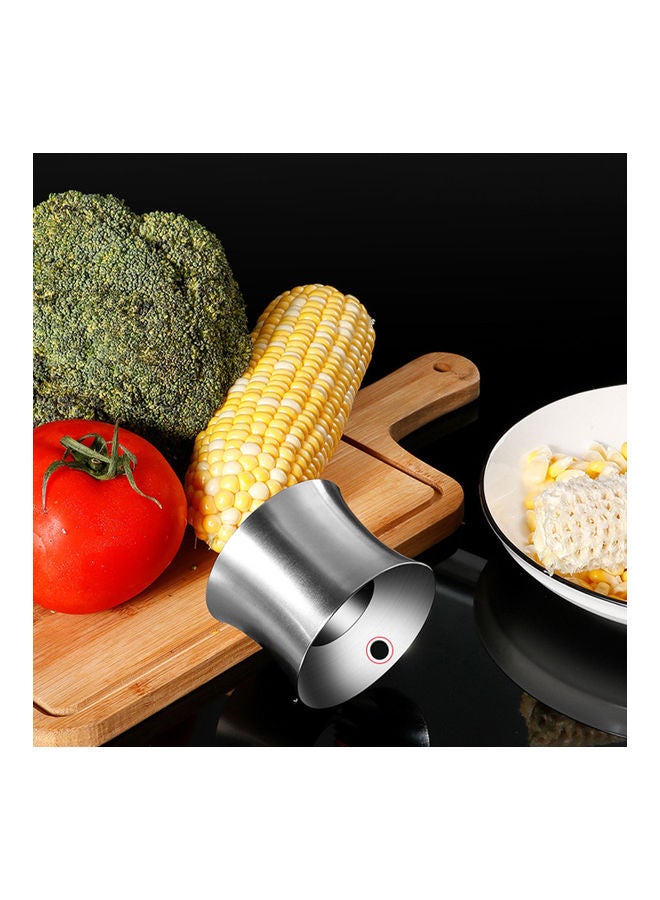 Generic - Stainless Steel Corn Stripper Tool For Kitchen Silver - Image 1