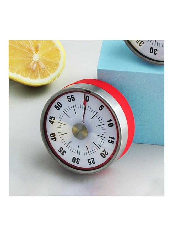 Generic - Large Dial Design Cooking Timer Red - Image 1