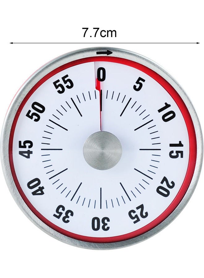 Generic - Large Dial Design Cooking Timer Red - Image 1