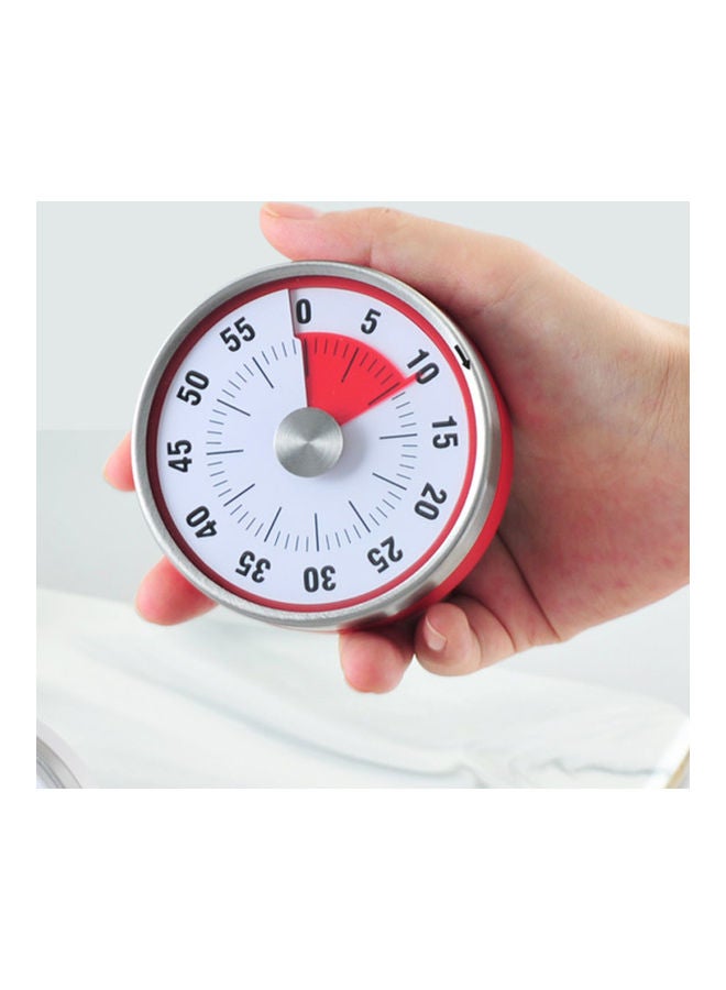 Generic - Large Dial Design Cooking Timer Red - Image 1
