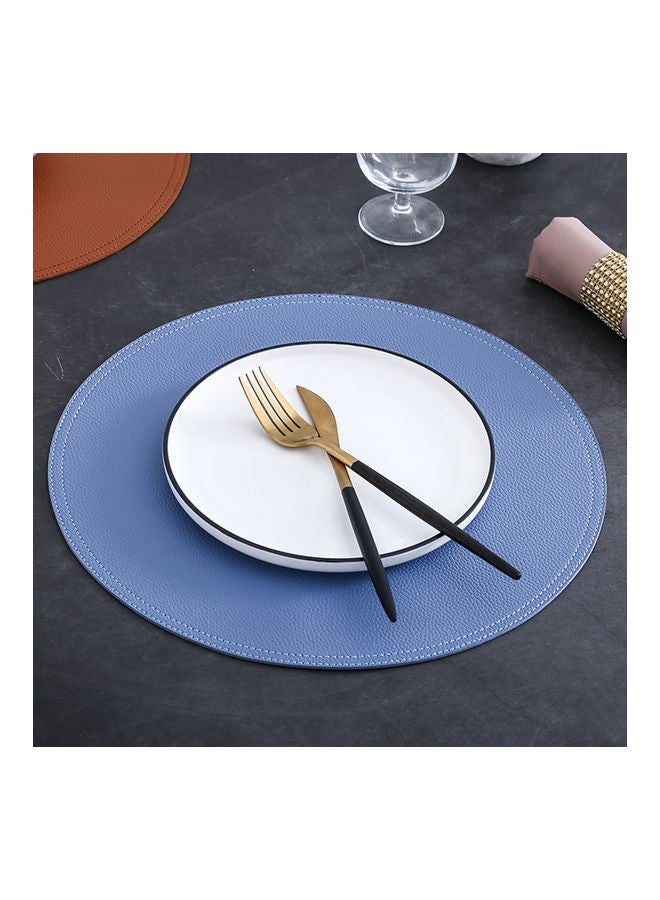 Placemat Simple Coaster For Kitchen Dark Blue 