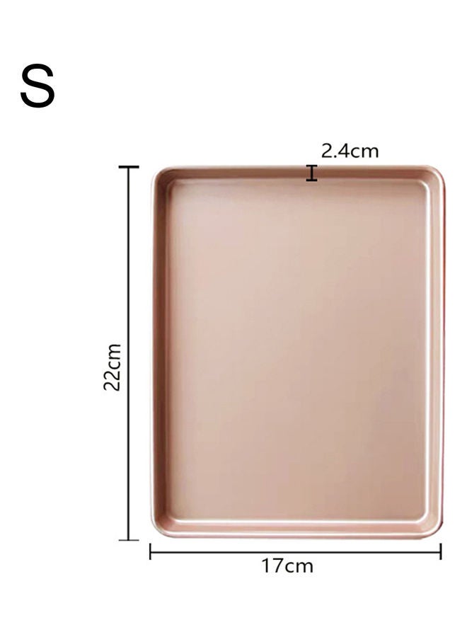 Baking Tray Golden 17x22x2.4cm - Image 2