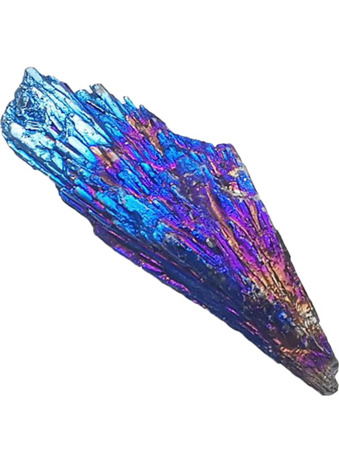 Decorative Electroplate Stone Blue/Purple/Gold 