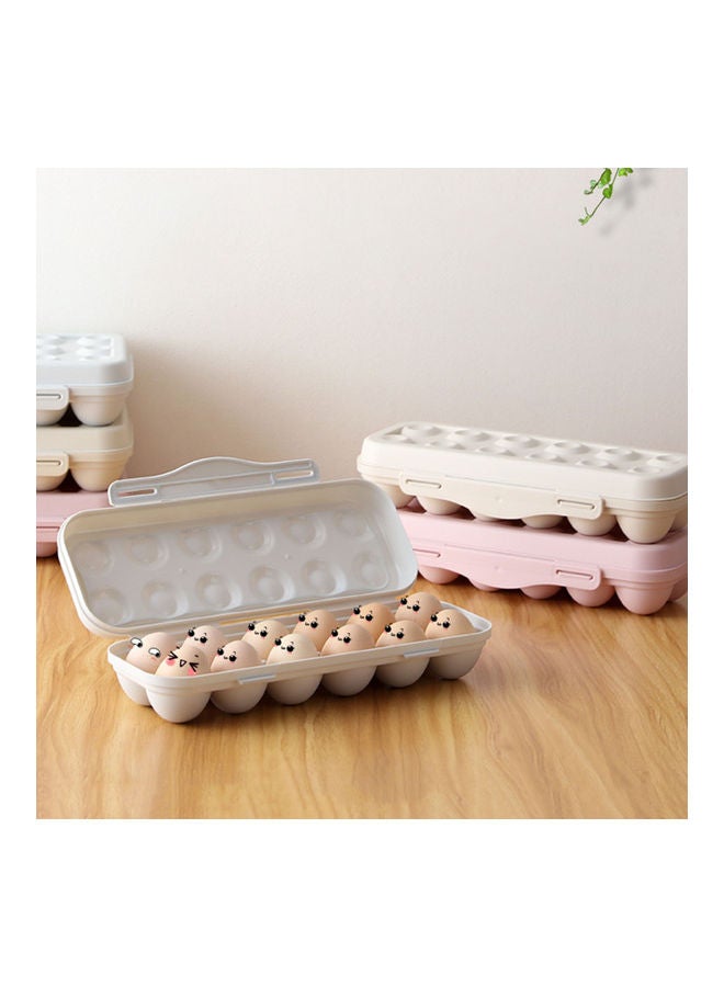Generic - 12 Grids Large Capacity Egg Storage Box Grey - Image 1