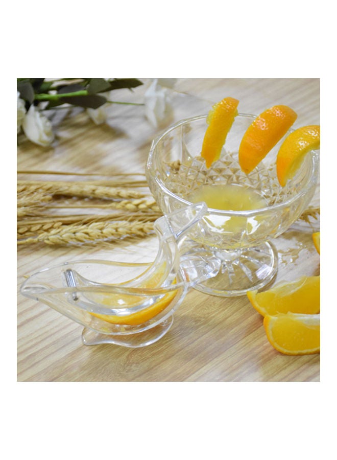 ماركة غير محددة - عصارة ليمون يدوية رائعة مصنوعة من الأكريليك شفاف - Image 1