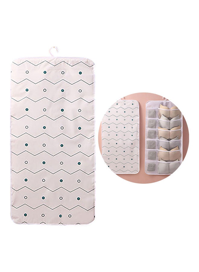 12-Grid Multi-Functional Storage Bag White