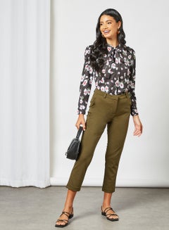 Sivvi x D'Atelier Floral Print Blouse Black  - Image 3