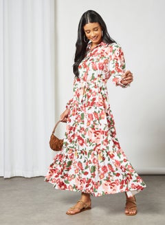 Sivvi x D'Atelier Floral Print Maxi Dress Multicolour  - Image 3