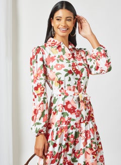 Sivvi x D'Atelier Floral Print Maxi Dress Multicolour  - Image 4