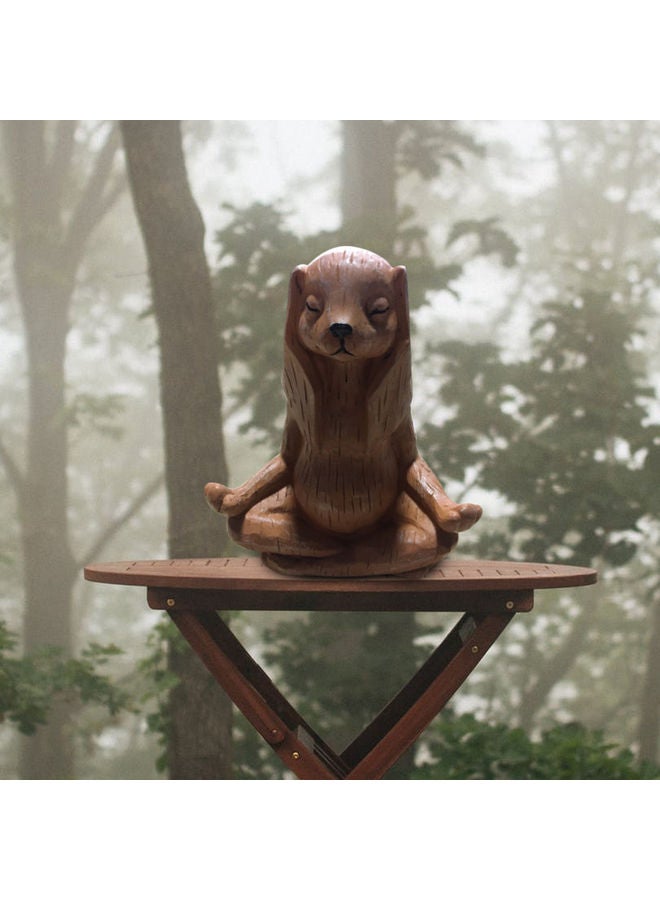 Decorative Rabbit Figurine Brown - Image 3