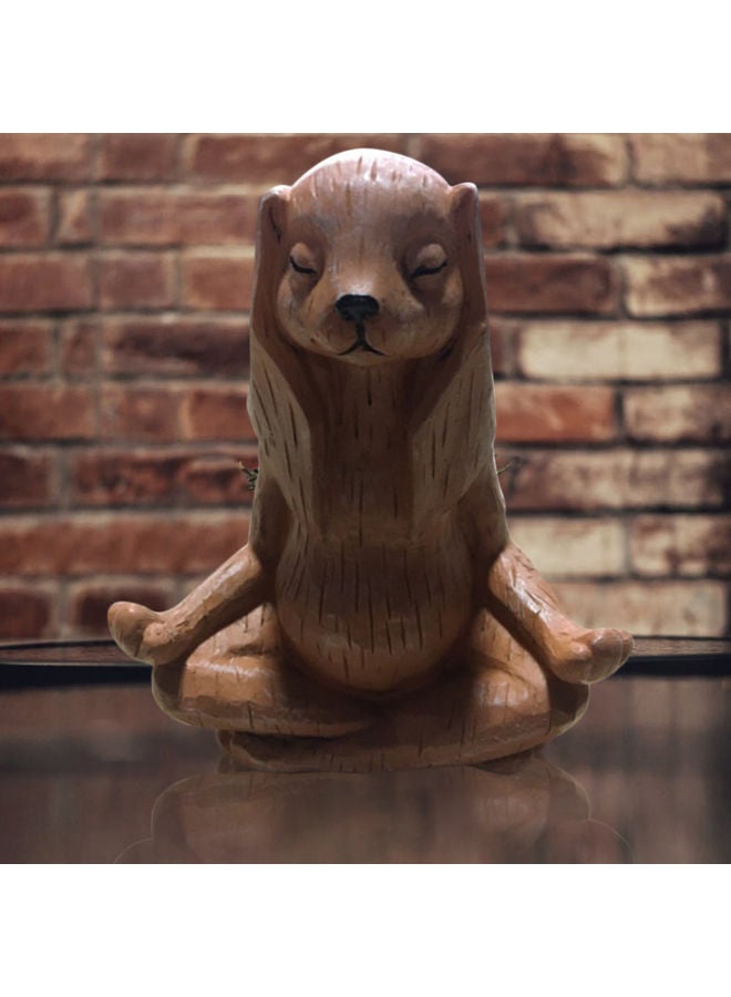 Decorative Rabbit Figurine Brown - Image 4