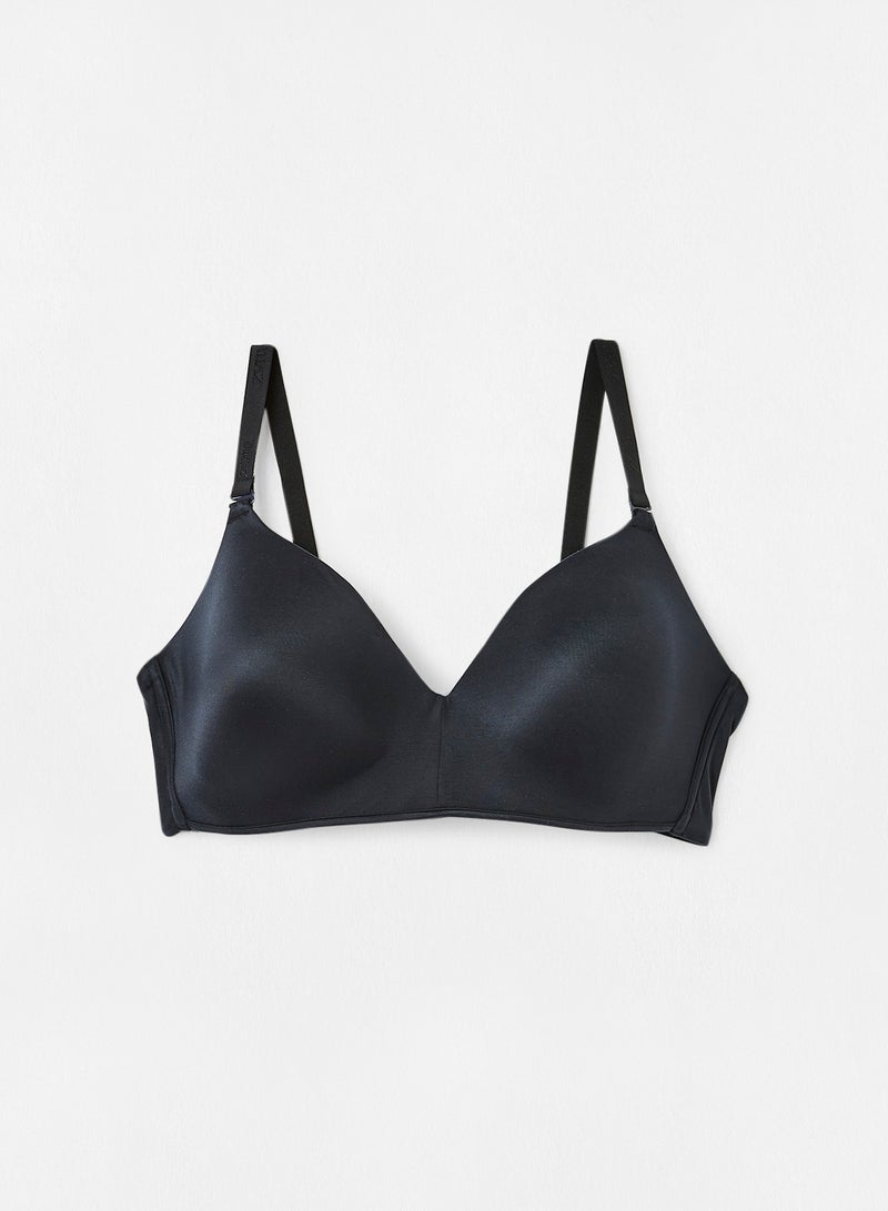 zivame Padded T-Shirt Bra Black  - Image 1
