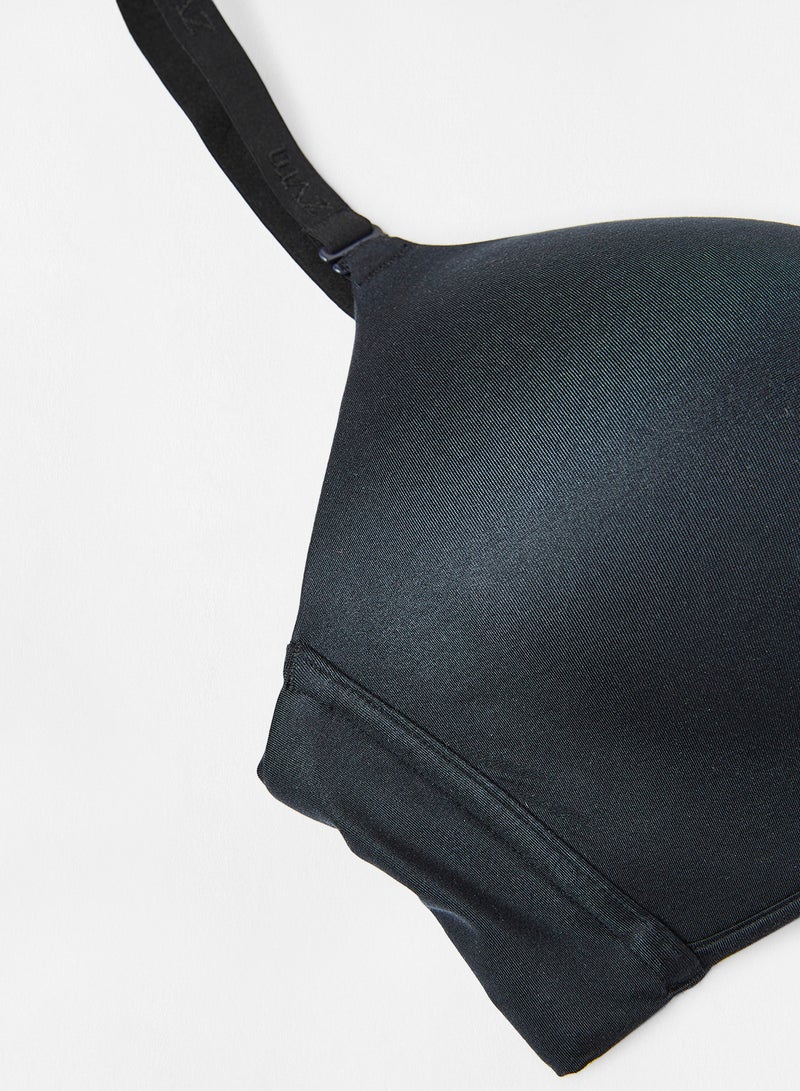 zivame Padded T-Shirt Bra Black  - Image 4