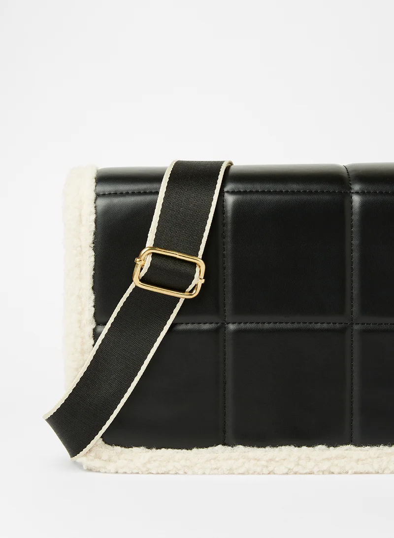 Jove Stylish Casual Crossbody Bag For Women Black