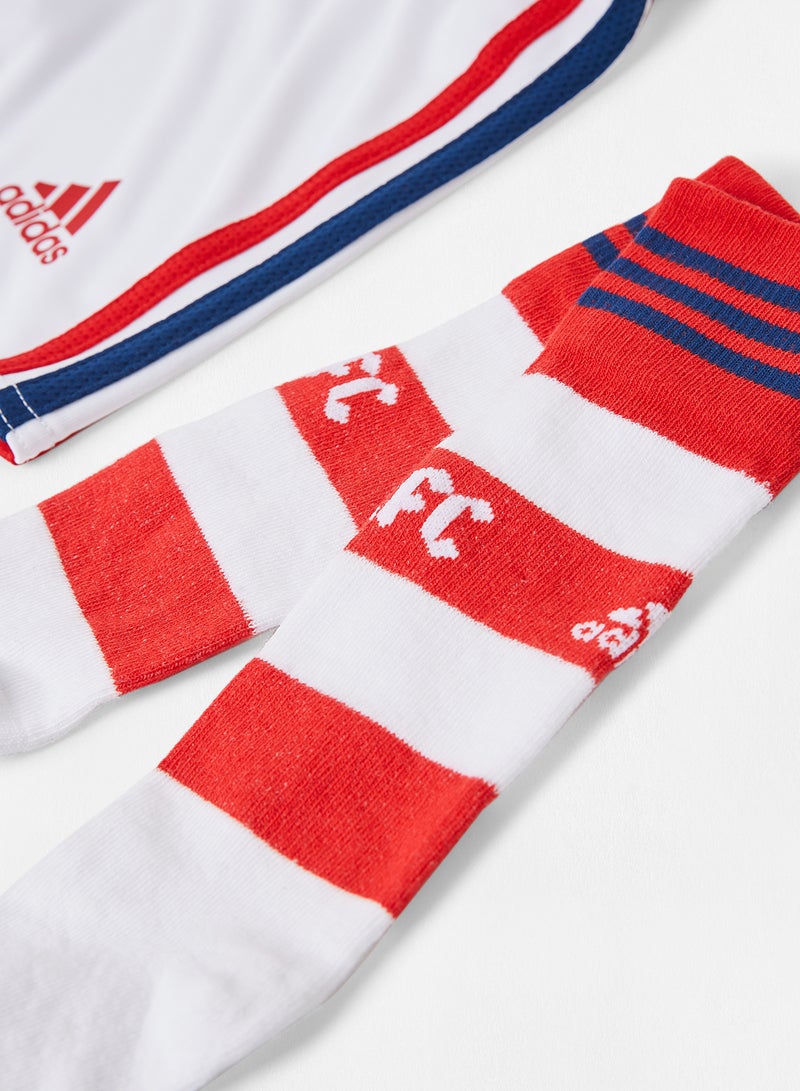 Adidas - Baby/Kids Arsenal Football Club 2021/22 Home Kit Red/White - Image 1