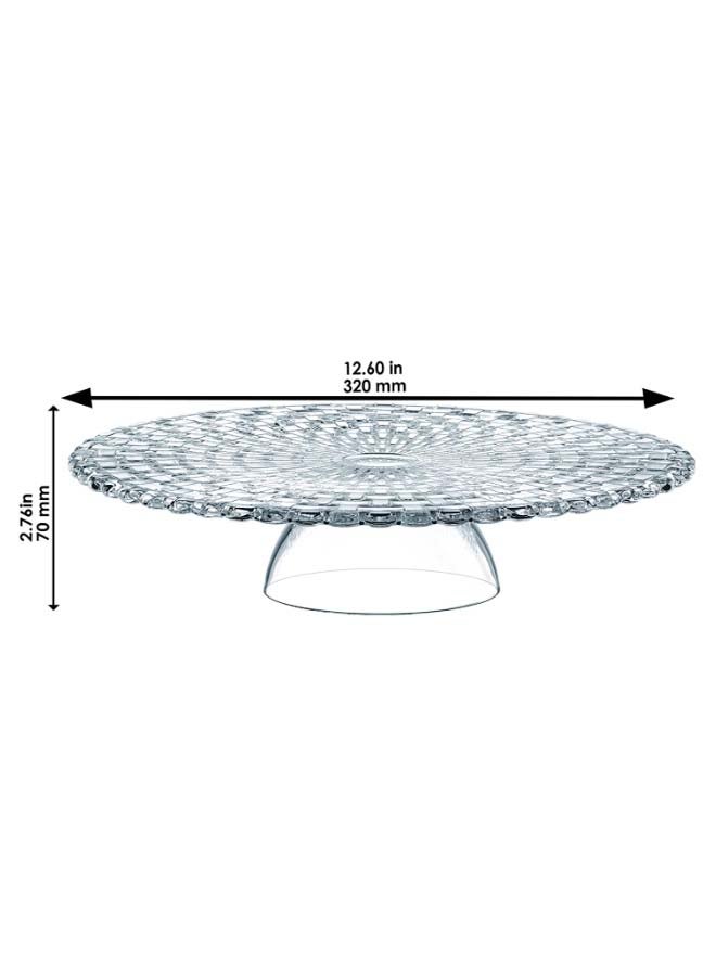 Nachtmann Bossa Nova Cake Stand Clear 32 x 7cm - Image 3