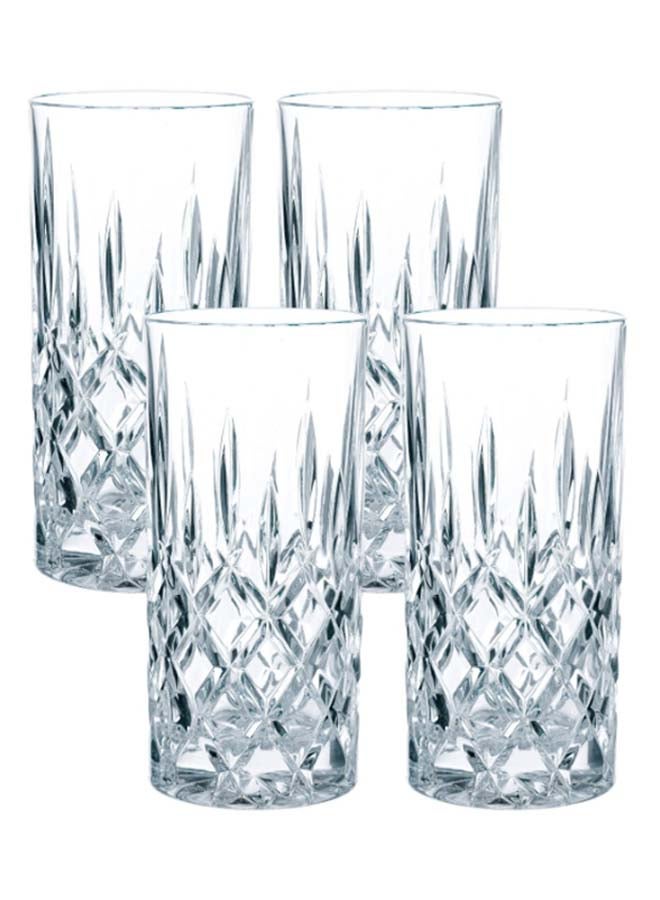 Nachtmann 4-Piece Noblesse Longdrink Glass Set Clear 4 x 14.8cm  - Image 1