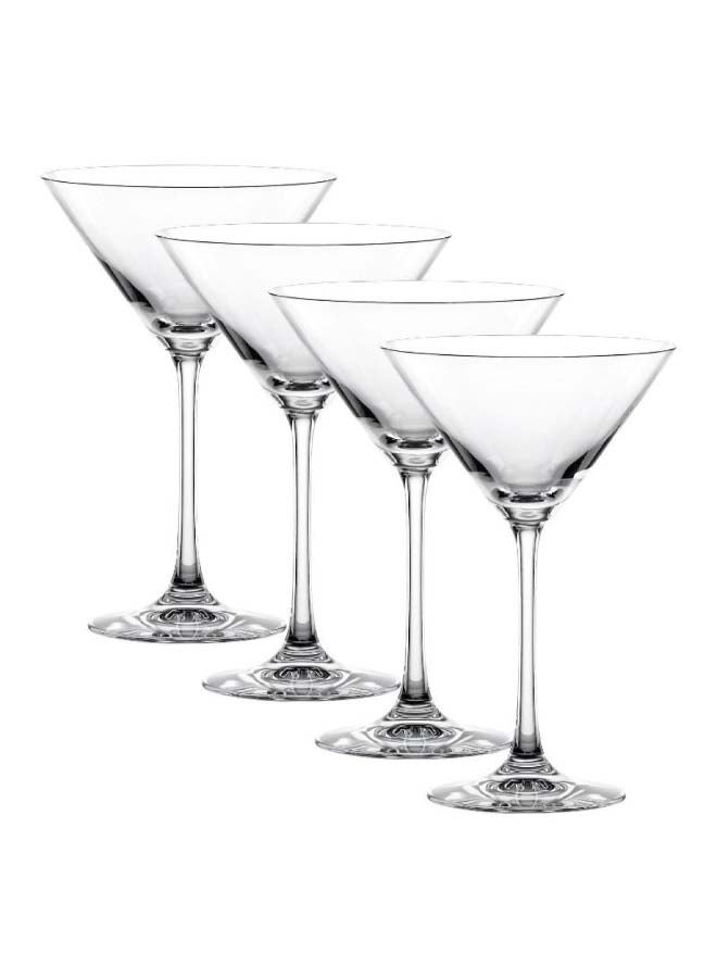 Nachtmann 4-Piece Vivendi Martini Glass Set Clear 4 x 17.4cm  - Image 1