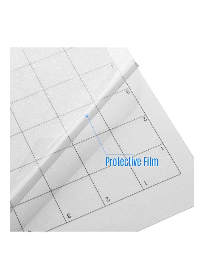 3-Piece Replacement Cutting Mat With Measuring Grid Transparent - v1626585548/N49230785A_2