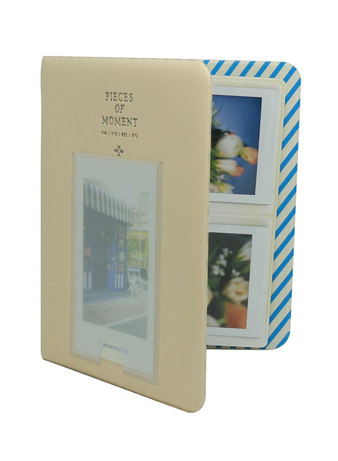 Pieces Of Moment Mini Book Album For Instax Mini 7s/8/25/50s/90/SP-1 Beige  - Image 1