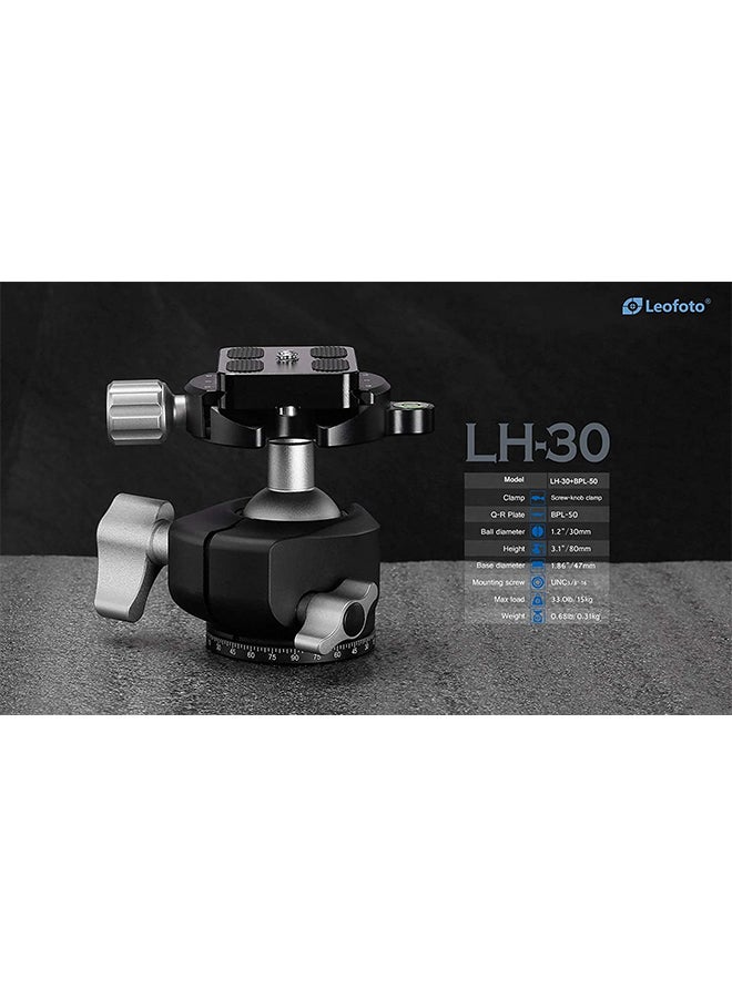 Leofoto Carbon Fiber Tripod Kit Grey/Black  - Image 4