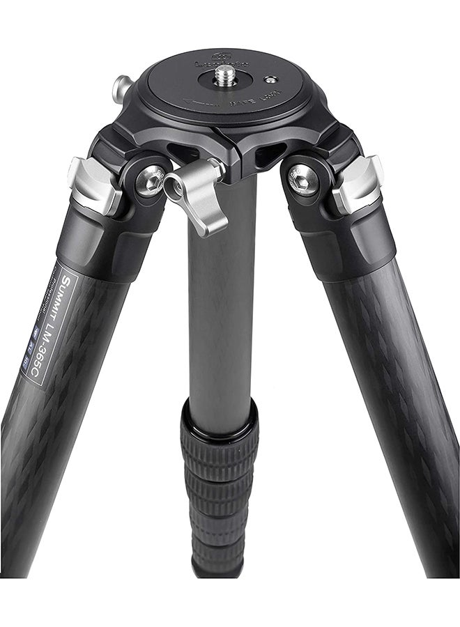 Leofoto 5 Section Carbon Fiber Tripod Legs Black  - Image 2