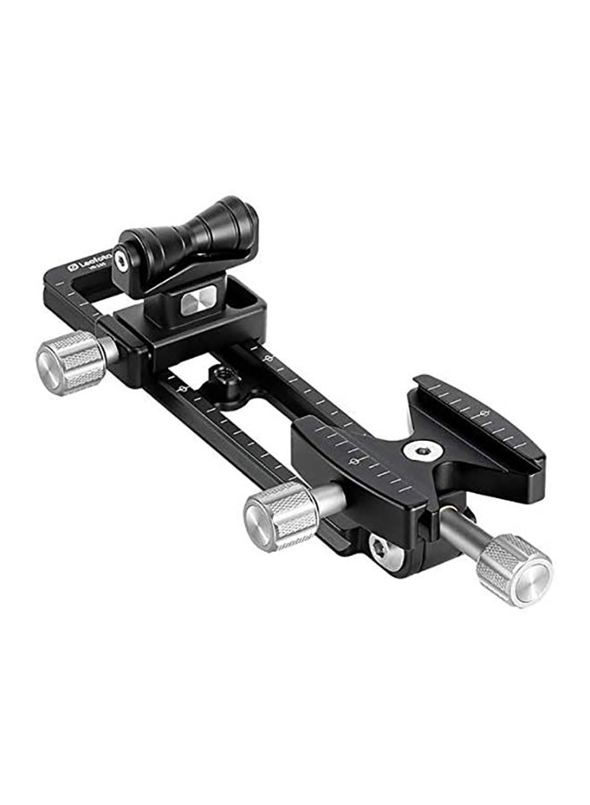 Leofoto Long Tele Lens QR Plate Mount Arca Lever Clamp Compatible Black  - Image 2